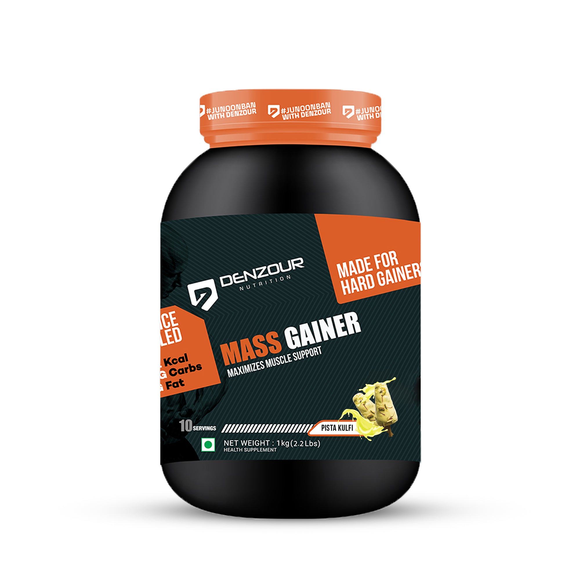 Denzour Mass Gainer Pista Kulfi Flavor